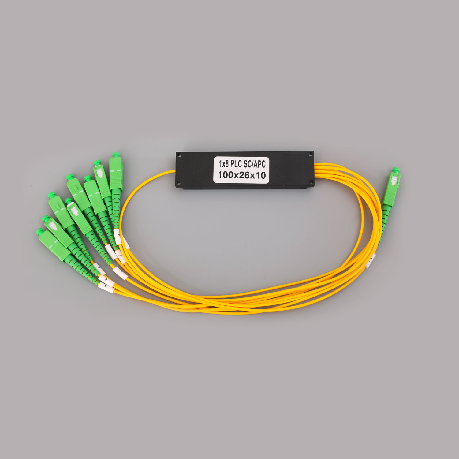 1x8 PLC SC/APC 100x80x10