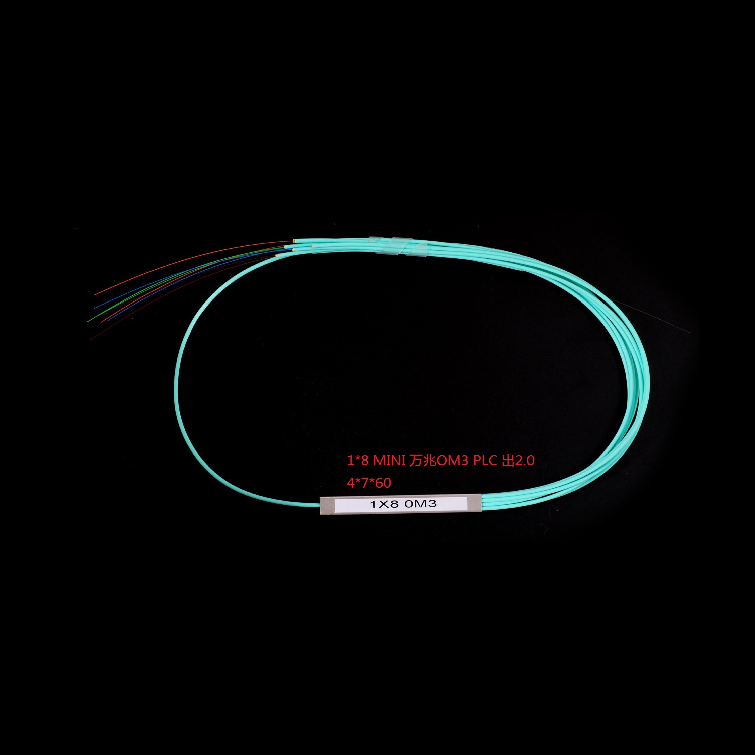 1 * 8 MINI 10 Gigabit OM3 PLC outputs 2.0 4 * 7 * 60