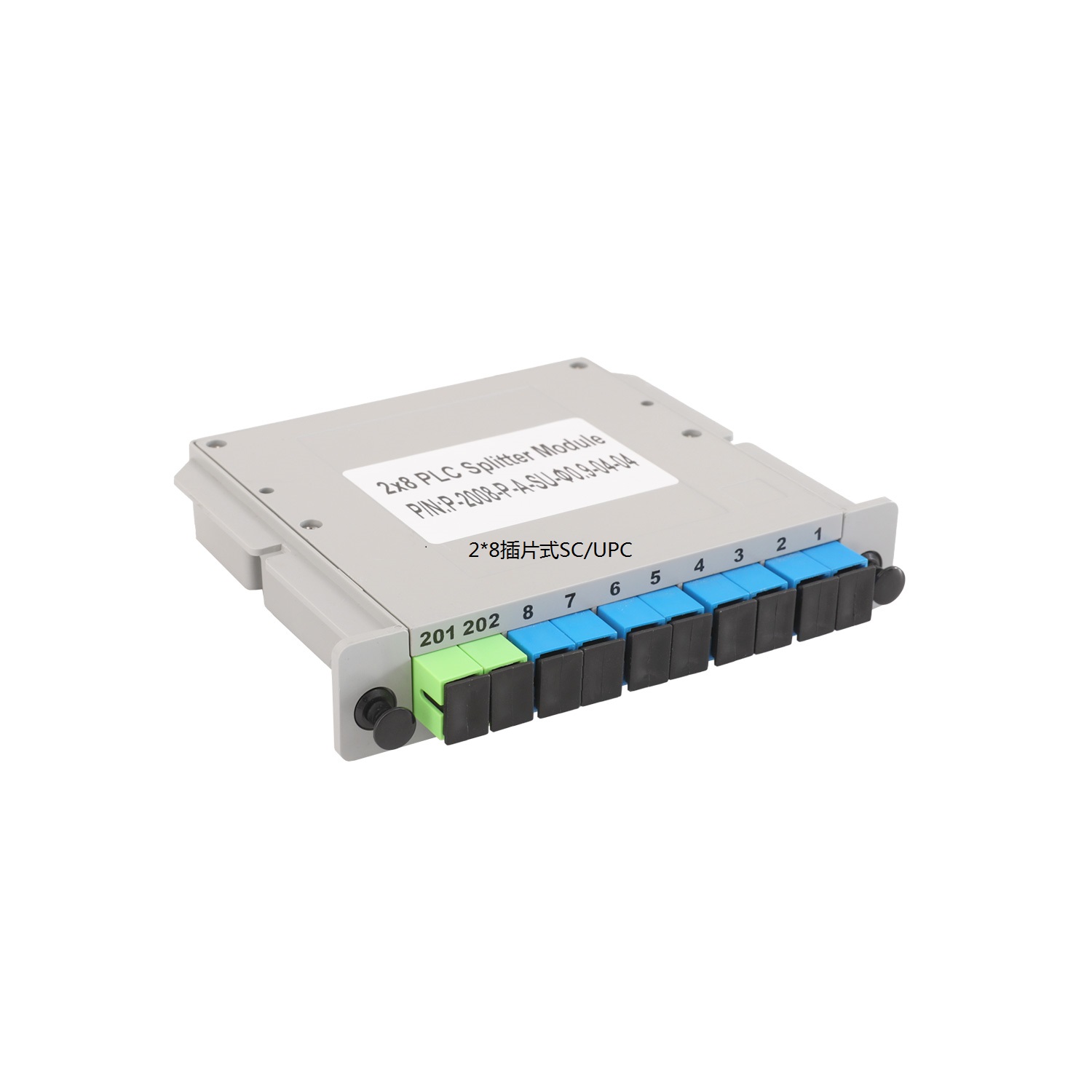 2 * 8 plug-in SC/UPC